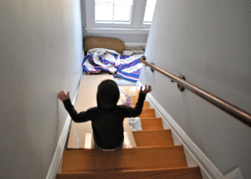 Snowslide game play gif