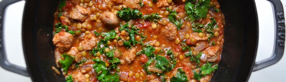 Lentil Stew with Chorizo