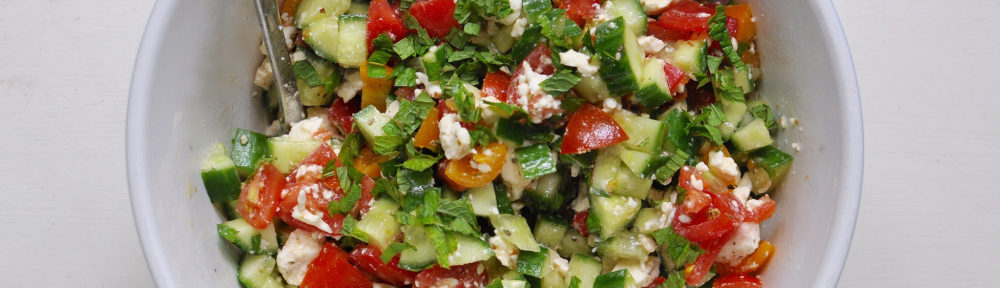 Cucumber Feta Salad