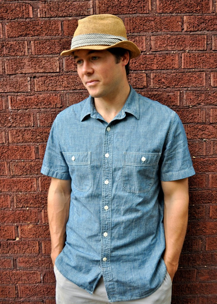 Dress That Prof: Hat and Chambray