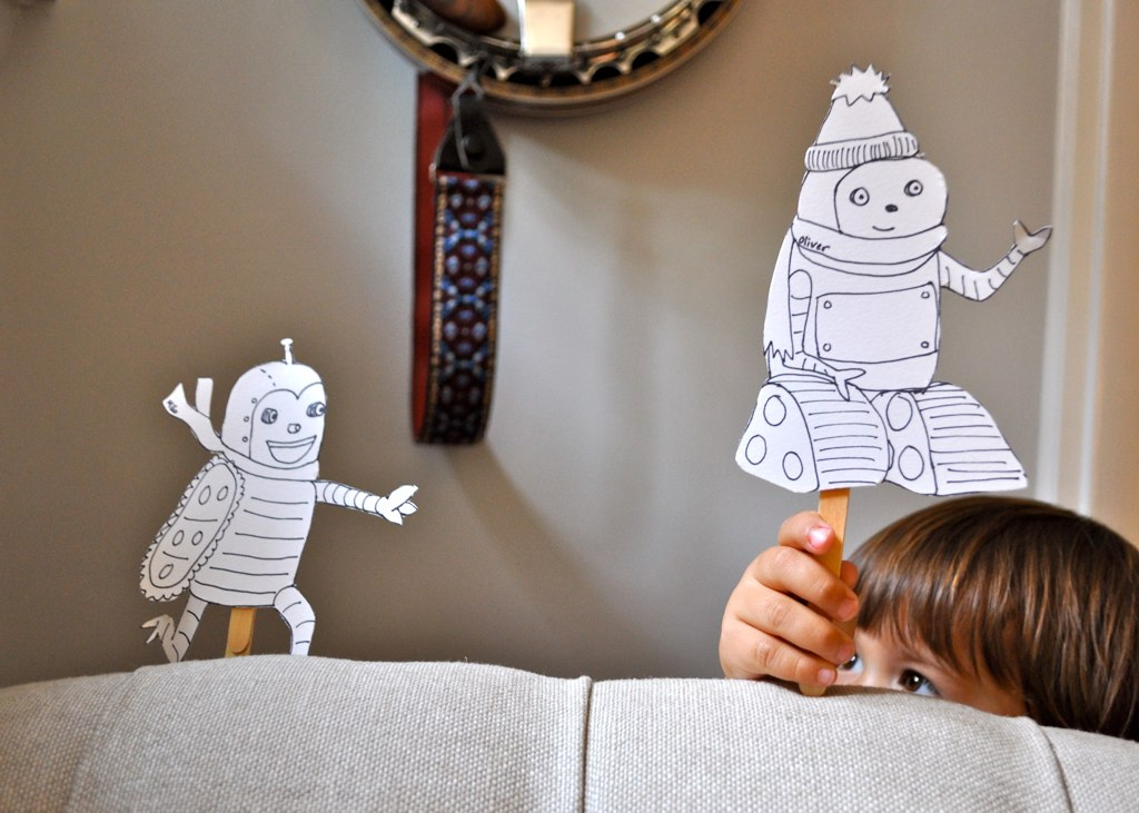 DIY Fun: Popsicle Stick Puppets